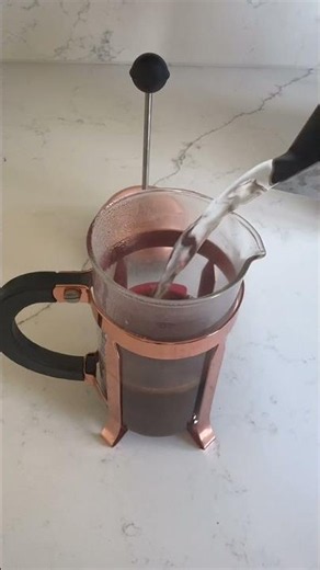 ☕ The Perfect Cafetière Coffee ✨#shorts #cafetière #coffee #coffeelover #youtubeshorts #coffeetime