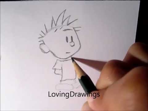 Learn to draw Clavin (Calvin & Hobbes) (Request)