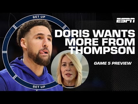 Doris Burke is 'looking directly at Klay Thompson' to step up for the Warriors in Game 5 👀 | Get Up