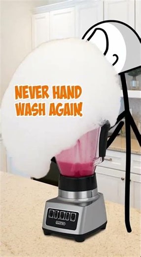 I Tried Cleaning My Blender By Blending Soap BUBBLE TSUNAMI 🫧💀