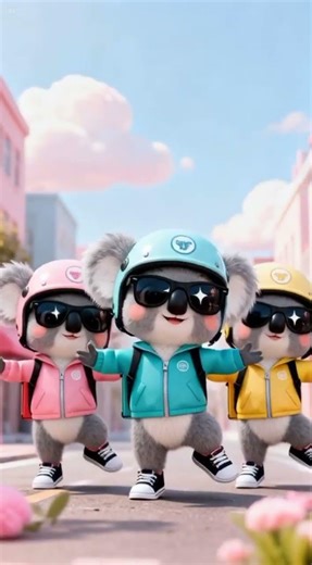 koala cute dance #funny #shorts #cute #animals