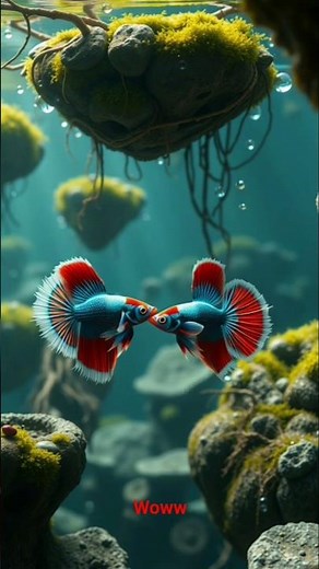 The Dark World Of Betta Fish Fighting🐟 #shorts #trending #viralvideo #youtube #fyp