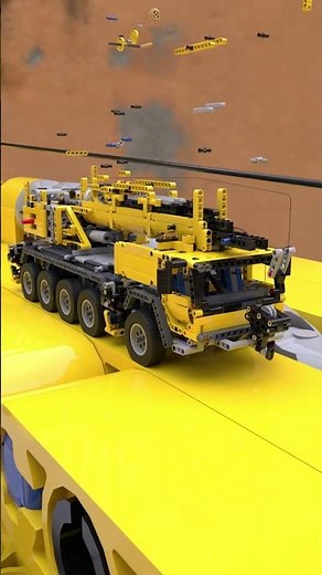 Lego Crane Zoom Build