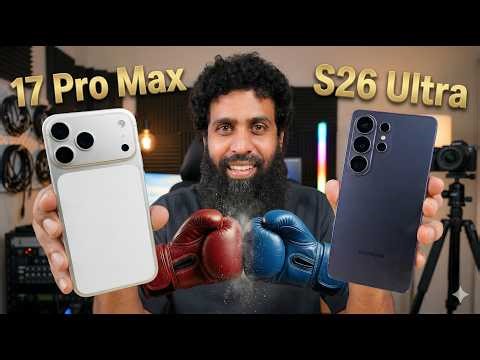iPhone 17 Pro Max vs Samsung Galaxy S26 Ultra - Ultimate Comparison!