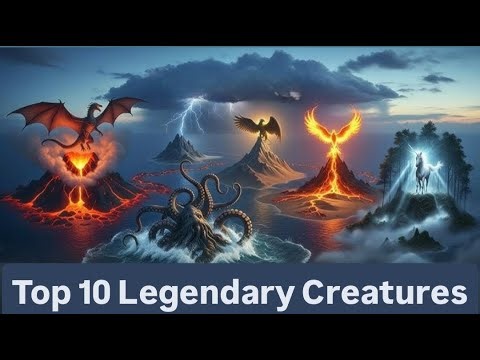 🐉 Top 10 Legendary Creatures That Might Be Real 😨