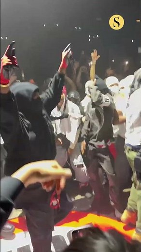 A$AP Rocky performs 'Trunks' at CFG Bank Arena