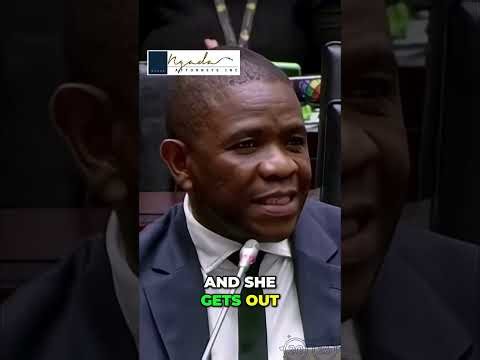 General Nhlanhla Mkhwanazi addresses NCC President Fadiel Adams at the Ad Hoc Committee