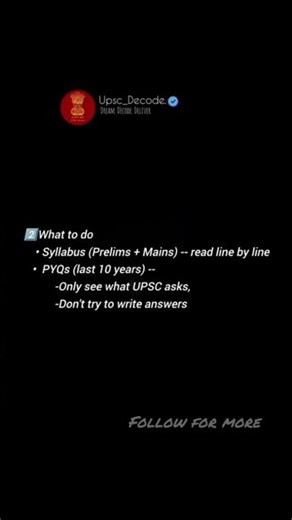 1 month UPSC study strategy for beginner-to-advanced #UPSC #UPSCAspirant #UPSC2026