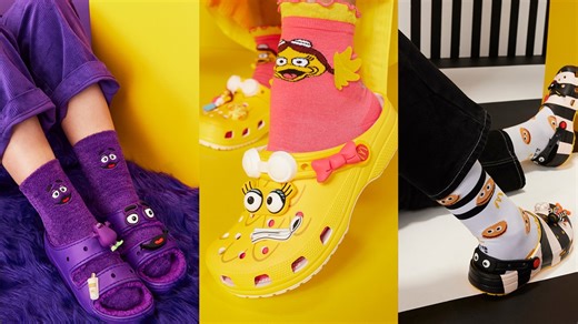 Crocs teams up with McDonald's for new line of shoes