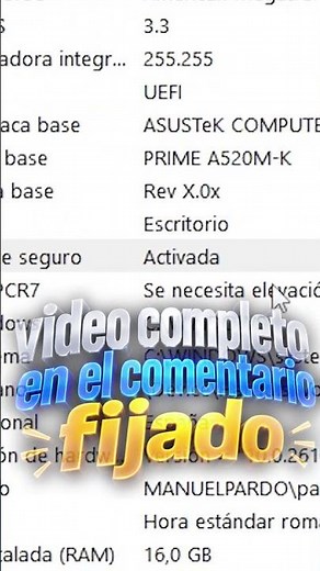 ✅ VAN ERROR: UEFI Secure Boot enabled / Firmware TPM 2.0 enabled *SOLUTION*