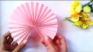 Magic Hand Fan - Magic Paper Fan - How to Make Magic Hand Fan or Paper Fan - DIY Hand Fan ..
