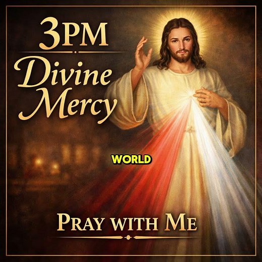 Pray the Divine Mercy Chaplet at 3PM | Hour of Mercy