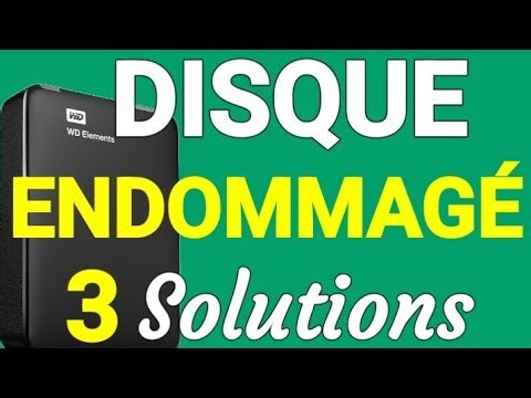 How to repair a damaged external hard drive