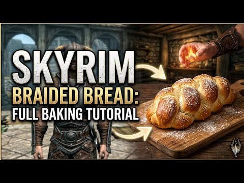 Skyrim Braided Bread The Full Baking Tutorial
