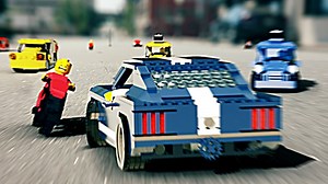 An Action Packed LEGO Grand Theft Auto Animation