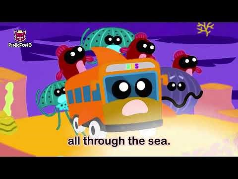 Shark Bus and Baby Shark Song Scene Effects | Baby Shark Bus Song | Pinkfong Bus Songs