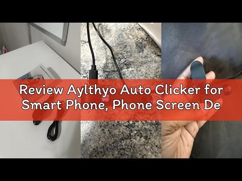 Review Aylthyo Auto Clicker for Smart Phone, Phone Screen Device Speed Clicker for iPhone iPad Apps,