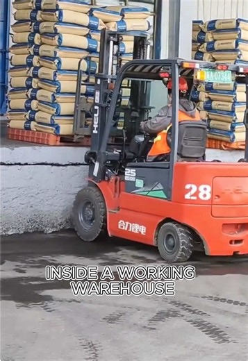 Exploring a Busy Warehouse Environment