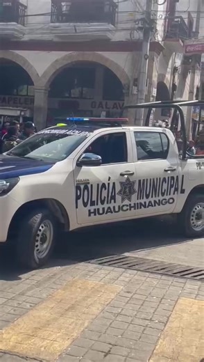 Policías y Tamales: Incidente en Huauchinango