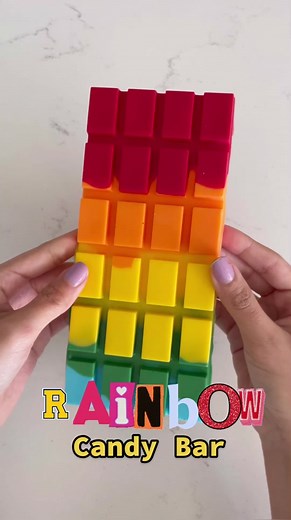 DIY Rainbow Candy Bar Tutorial with Michaels Supplies