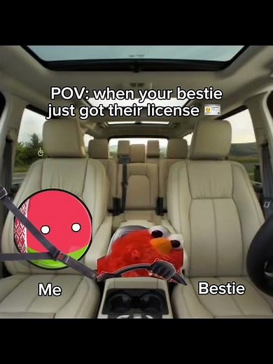 Elmo Driver #elmo #sesamestreet #memes