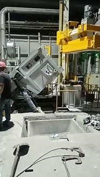 Tilting Degassing System for Aluminum Foundry