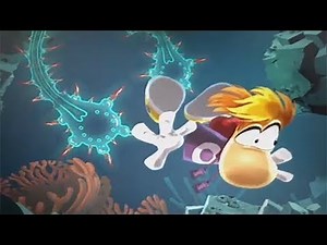 Rayman Legends 100% Walkthrough Part 11 - Sea of Serendipity (Back to Origins)