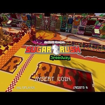 Sugar Rush Speedway: Minecraft Edition - Arcade Cabinet Recreation Teaser