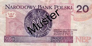Złoty - Banknoten und Münzen