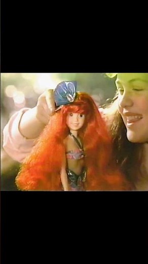 90's TYCO | Disney's Ariel "The Little Mermaid" Doll Commercial 🧜‍♀️🌊 #retro #nostalgia #90skids