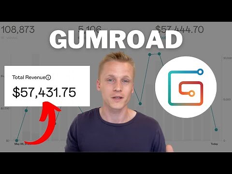 Gumroad Tutorial 2022 - How To Make Money With Gumroad