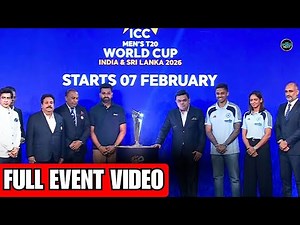 ICC T20 World Cup 2026 Schedule, fixtures Announcement | Jay Shah | Rohit Sharma | SportsNext