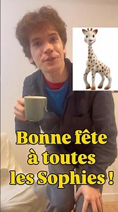 C’est la Sainte-Sophie !