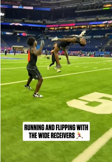 NFL Combine Highlights: Can't Stop Flipping!