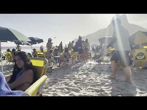 Walk with Beautiful Views😍 Sunny Brazil Beach Vibes - Copacabana, Ipanema & Leblon 2026