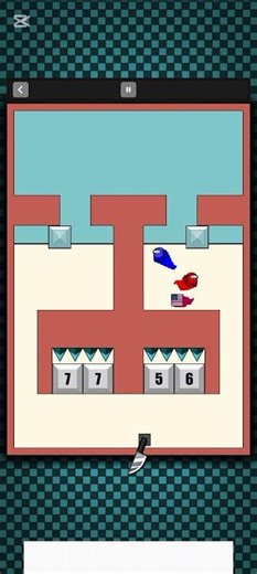 Which one will win — the Among Us characters 👾 or the flags 🚩? 🤔 #trollstopia