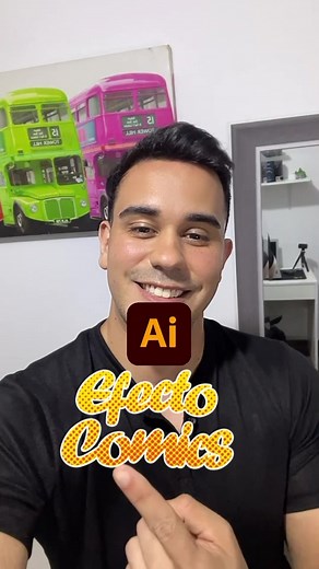 Efecto Comics en Adobe Illustrator: Tutorial Completo