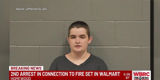 2nd arrest in connection to fire set in Homewood Walmart