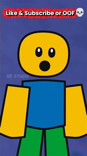 Noob's Cursed Subscribe💀 #roblox #funny #cartoon
