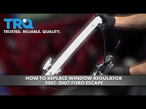 How to Replace Window Regulator 2001-2007 Ford Escape