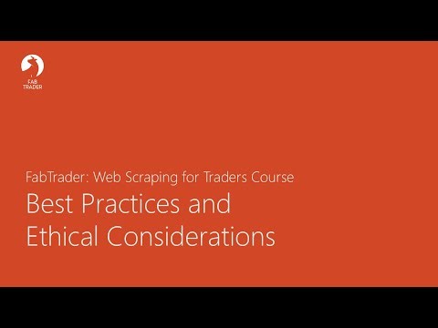 08 Best Practices, Tips and Ethical Considerations | Python Web Scraping Guide