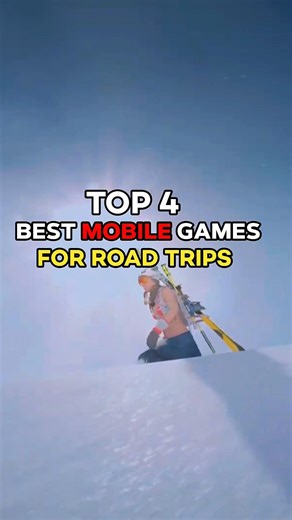 Top 4 Mobile Games For Road Trips 🛣