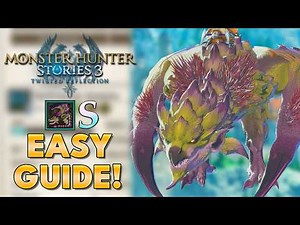 How to get S TIER DREADQUEEN RATHIAN EASY in Monster Hunter Stories 3!