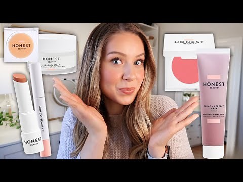 HONEST Beauty Makeup & Skincare Review - I'm already OBSESSED with so many things!