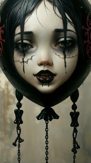 Girl trapped in a balloon