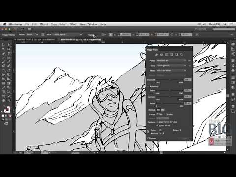 Automatically Tracing Images in Adobe Illustrator