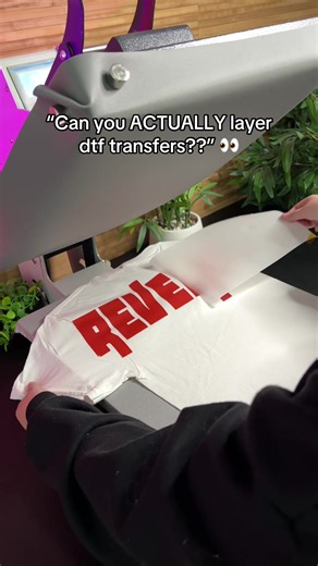 Layering DTF Heat Transfers Explained