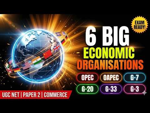 International Economic Organisation | International Business | Ugc Net Commerce