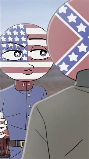 The Ultimate Split: America vs Confederate | Countryhumans Animation 🇺🇸