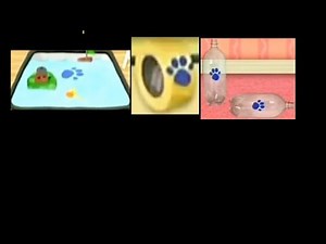 blue's clues how to draw 3 clues from what experiment does blue want to try?